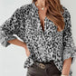 Leopard Print Blouse - Oh she Rose