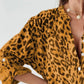 Leopard Print Blouse - Oh she Rose