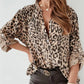 Leopard Print Blouse - Oh she Rose