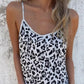 Leopard Sleeveless Jumpsuit with Pockets - Oh she Rose