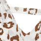 Leopard V - Neck Half Sleeve Blouse - Oh she Rose