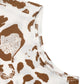 Leopard V - Neck Half Sleeve Blouse - Oh she Rose
