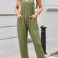 Lovelet V - Neck Wide Strap Overalls - Oh she Rose