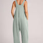 Lovelet V - Neck Wide Strap Overalls - Oh she Rose
