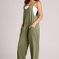 Lovelet V - Neck Wide Strap Overalls - Oh she Rose