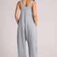 Lovelet V - Neck Wide Strap Overalls - Oh she Rose