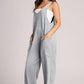 Lovelet V - Neck Wide Strap Overalls - Oh she Rose