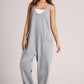 Lovelet V - Neck Wide Strap Overalls - Oh she Rose