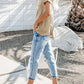 Notched Short Sleeve T-Shirt - Oh she Rose