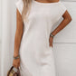 One Shoulder Mini Sweater Dress - Oh she Rose