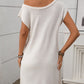 One Shoulder Mini Sweater Dress - Oh she Rose