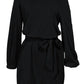 One Shoulder Tie Waist Dress - Oh she Rose