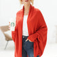 Open Front Batwing Sleeve Cardigan - Oh she Rose