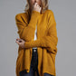 Open Front Batwing Sleeve Cardigan - Oh she Rose