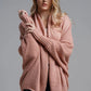 Open Front Batwing Sleeve Cardigan - Oh she Rose