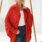 Open Front Batwing Sleeve Cardigan - Oh she Rose