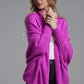 Open Front Batwing Sleeve Cardigan - Oh she Rose
