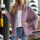 Open Front Batwing Sleeve Cardigan - Oh she Rose