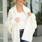 Open Front Batwing Sleeve Cardigan - Oh she Rose