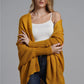 Open Front Batwing Sleeve Cardigan - Oh she Rose