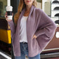 Open Front Batwing Sleeve Cardigan - Oh she Rose