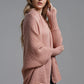 Open Front Batwing Sleeve Cardigan - Oh she Rose