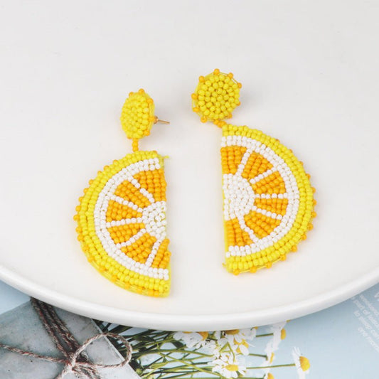 Orange You Sweet Earrings - Oh she Rose