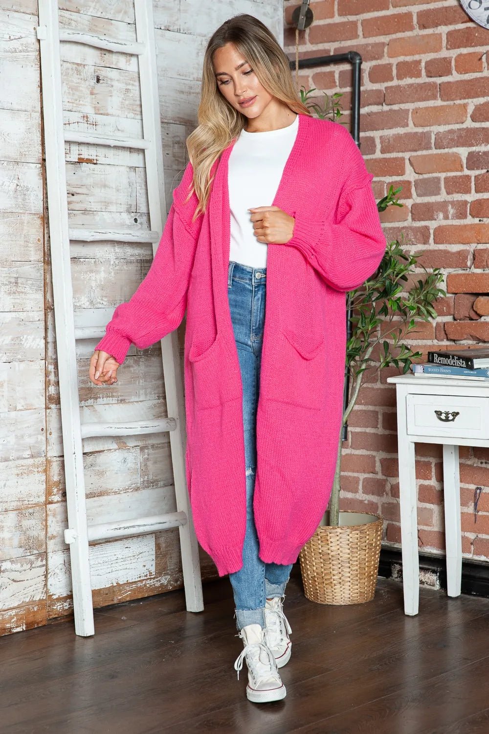 Peace and Love Duster - Oh she Rose