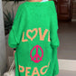 Peace and Love Duster - Oh she Rose