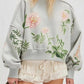Perfectly Printed Sweatshirt - Oh she Rose