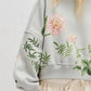 Perfectly Printed Sweatshirt - Oh she Rose
