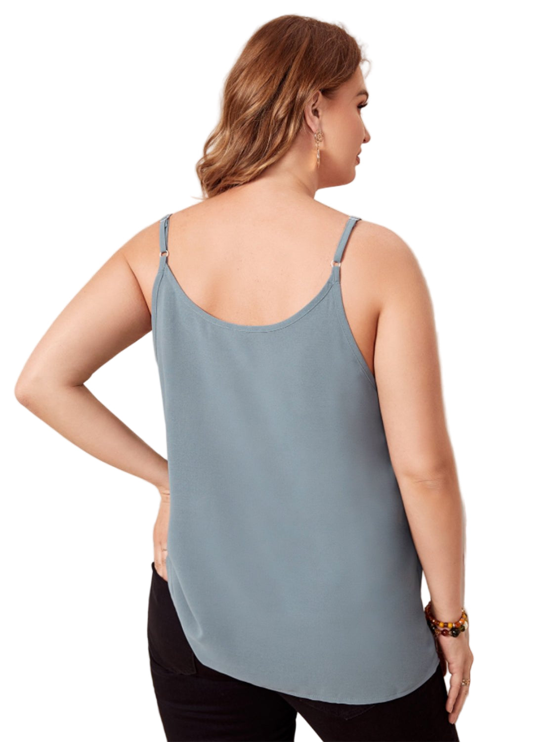 Plus Size Scoop Neck Cami - Oh she Rose
