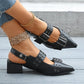 Point Toe Block Heels Slingback Pumps - Oh she Rose