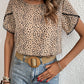 Pom Pom Petal Sleeve Blouse - Oh she Rose