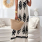 Printed Spaghetti Strap Maxi Dress - Oh she Rose