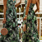 Printed Spaghetti Strap Maxi Dress - Oh she Rose