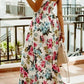 Printed Spaghetti Strap Maxi Dress - Oh she Rose