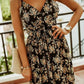 Printed Spaghetti Strap Maxi Dress - Oh she Rose