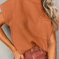 Pumpkin Spice Mock Neck Vest - Oh she Rose