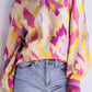 Retro Vibes Round Neck Sweater - Oh she Rose