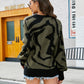 Rocker Vibes Round Neck Sweater - Oh she Rose