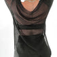 Side Slit Long Sleeve Knit Cover Up - Oh she Rose