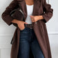Single - Breasted Trench Coat - Oh she Rose