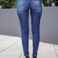Skinny Fit Washed Jeans - Oh she Rose