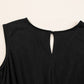 Smocked Sleeveless V Neck Jumpsuit - Oh she Rose