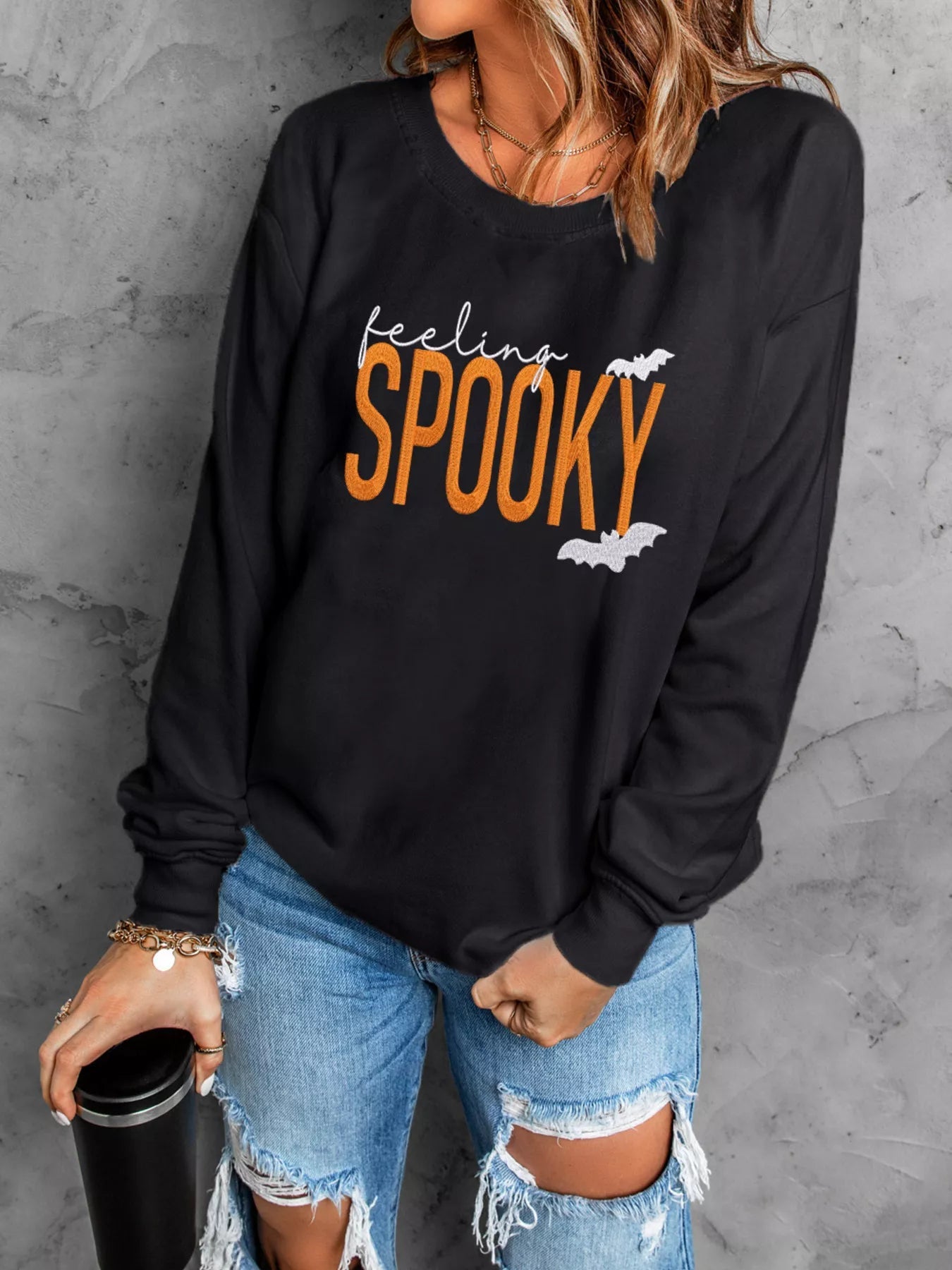 Spooky Season Sweater - Oh she Rose