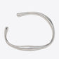 Stainless Steel Open Bracelet - Oh she Rose