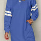 Stripe Sweatshirt Dress - Oh she Rose