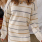 Striped Sweater Dress - Oh she Rose