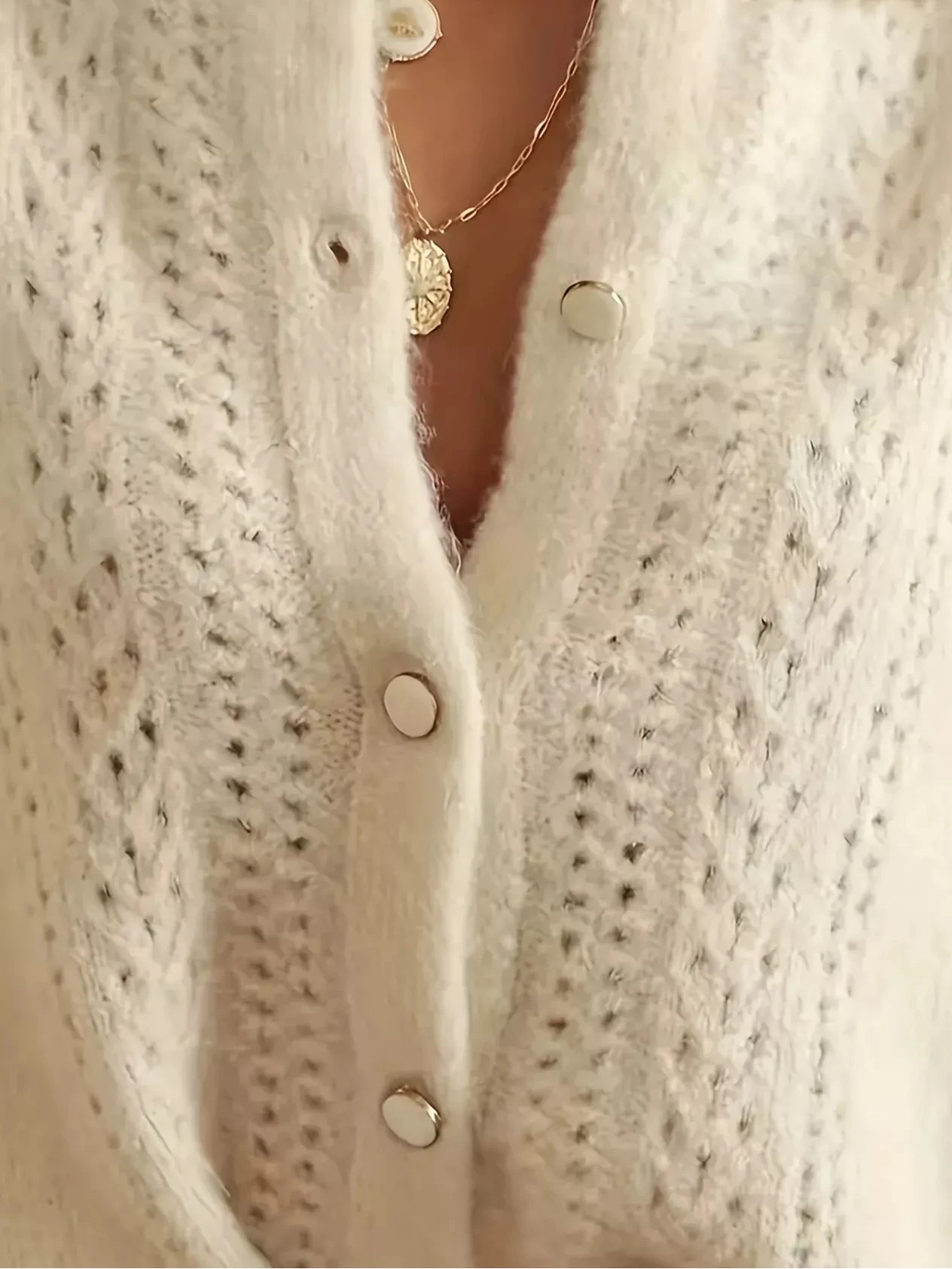 The Belle Pointelle Cardigan - Oh she Rose